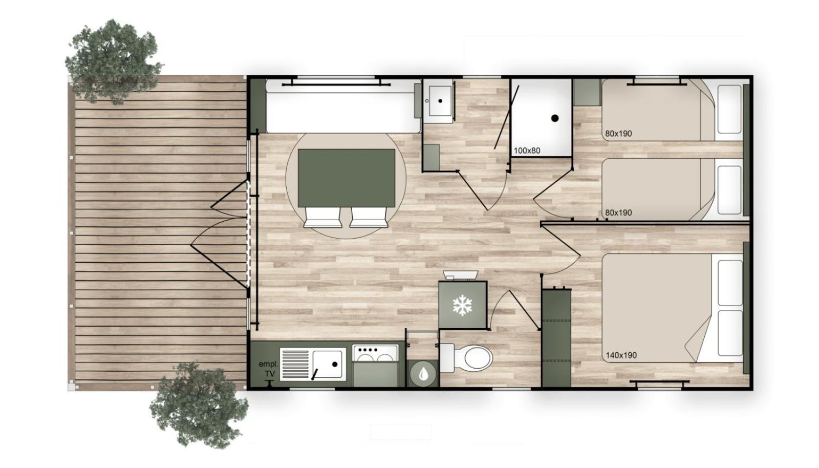 Eco-Lodge Lou Pantai Le Pradet Exterior foto